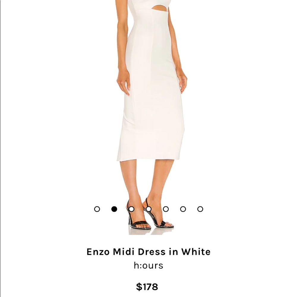 revolve white dress - Picture 2 of 5